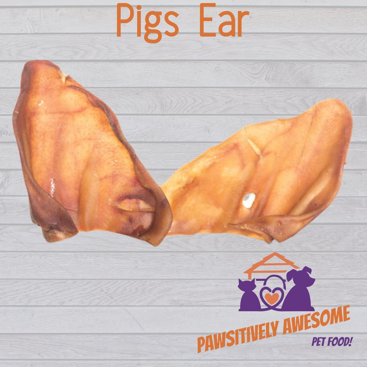100% Australian Pig Ear Dog Treat. Single Ingredient